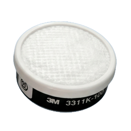 3M™ Organic Vapor Cartridge 3311K-100, with Particulate Filter