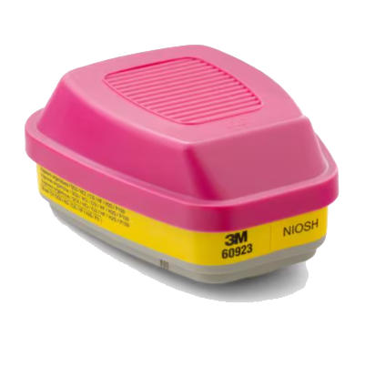 3M™ Organic Vapor/Acid Gas Cartridge/Filter 60923, P100