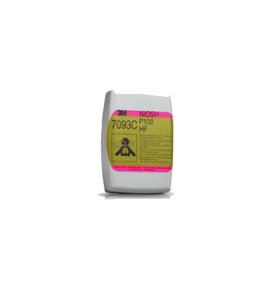 3M™ Hydrogen Fluoride Cartridge/Filter 7093CB, P100