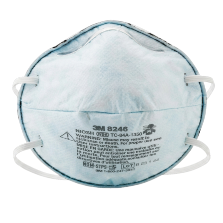 3M™ Particulate Respirator 8246, P2/R95, with Nuisance Level Acid Gas Relief