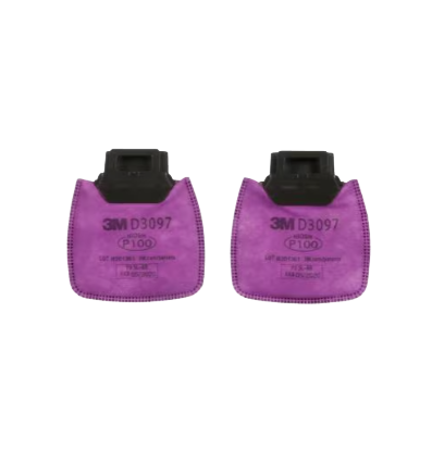 3M™ Secure Click™ Particulate Filter P100 with Nuisance Level Organic Vapor Relief D3097