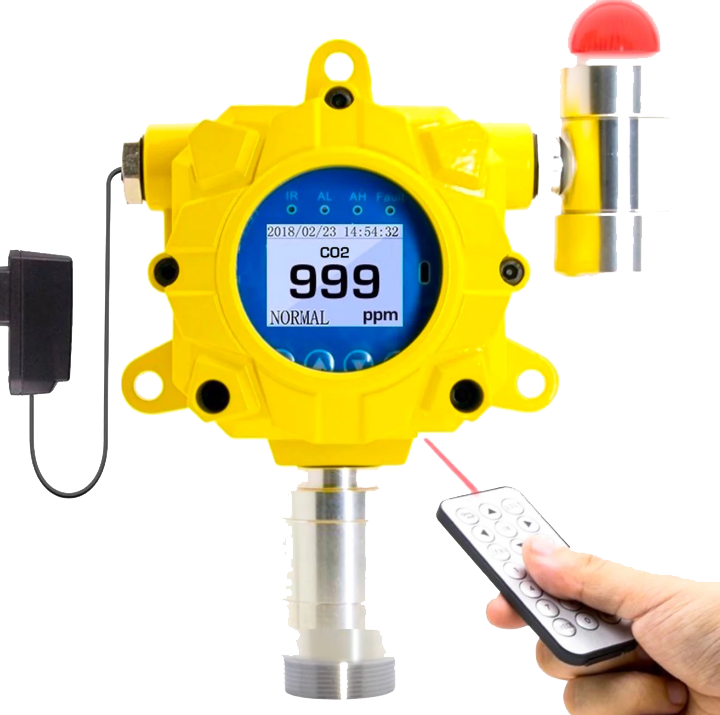 Forensics FD-60-CO2-PPM | CO2 Monitor | Wall Mount