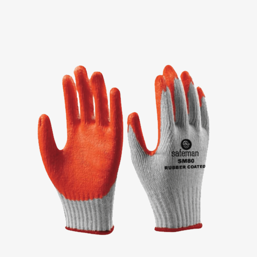 SAFEMAN SM80 Rubber Coated Gloves